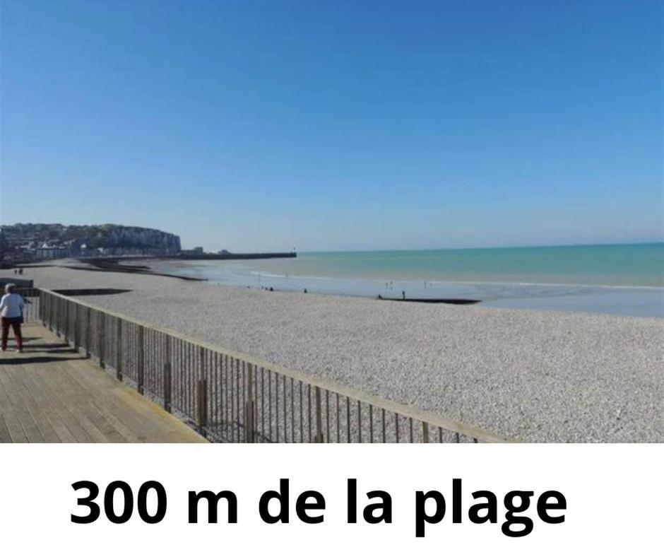 Caprices De Mer Appartement Avec Grand Balcon Et Vue A 300 M Plage, Apercu Mer, Lit Queen Size, Mers Les Bains Le Treport , Petit Dejeuner En Option, 2 Velos Fournis Exterior foto